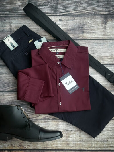 Camisa Manga Larga TAITA (Cardenal)