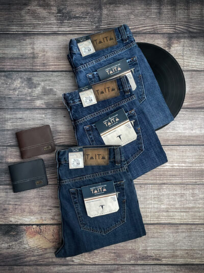Jean Hombre Rígido Basta Recta 20 cm | TAITA Ecuador T50