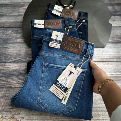 Jean Hombre Basta Tubo 16 cm Semi Alicrado Premium | Colección Andes TAITA