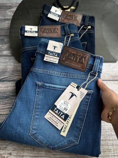 Jean Hombre Basta Tubo 16 cm Premium | Colección Andes TAITA T20