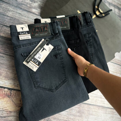 Jean Hombre Basta Recta 22 cm Semi Alicrado Premium | TAITA Ecuador