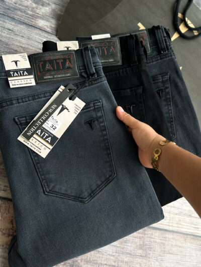 Jean Hombre Basta Clásica Semi Alicrado Premium | TAITA Ecuador T60