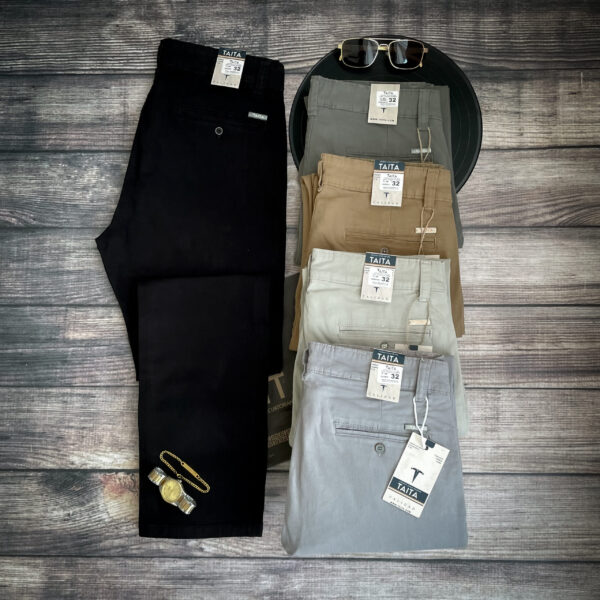 Pantalón Gabardina Hombre Premium Basta Recta | Colección Andes TAITA  T50