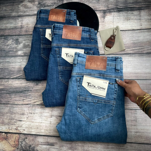 Pantalón Jean Hombre Basta Recta  Premium | Colección Andes TAITA T50