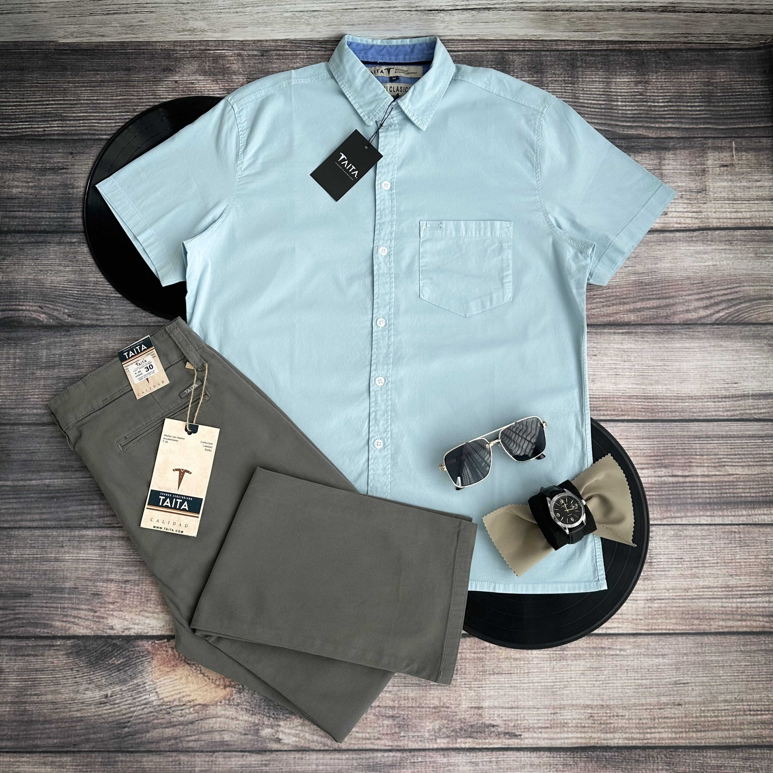 Camisa Manga Corta Premium Con Bolsillo ANDES - Imagen 2