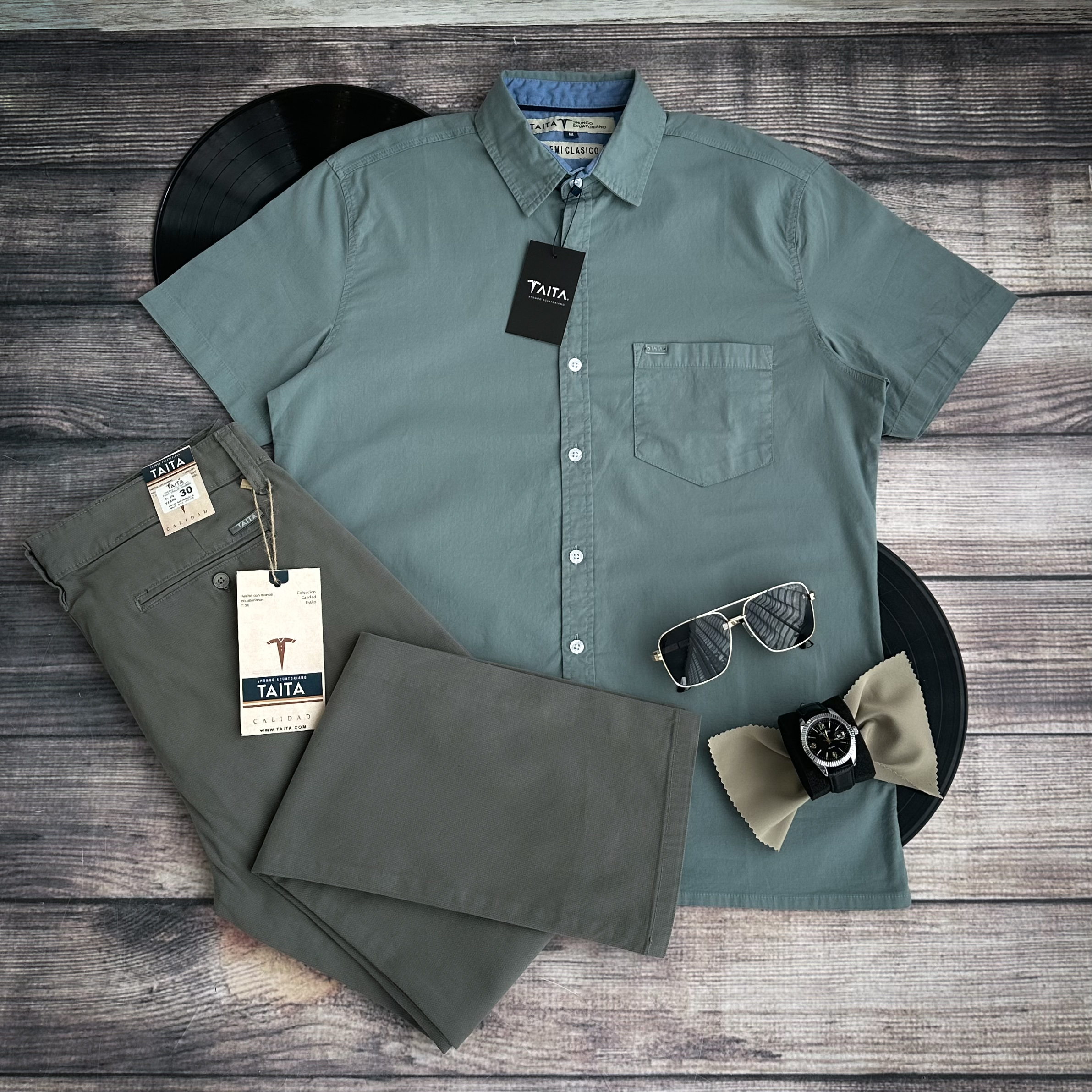 Camisa Manga Corta Premium Con Bolsillo ANDES - Imagen 3