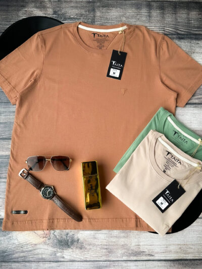 Camiseta Algodón Cuello Redondo ANDES