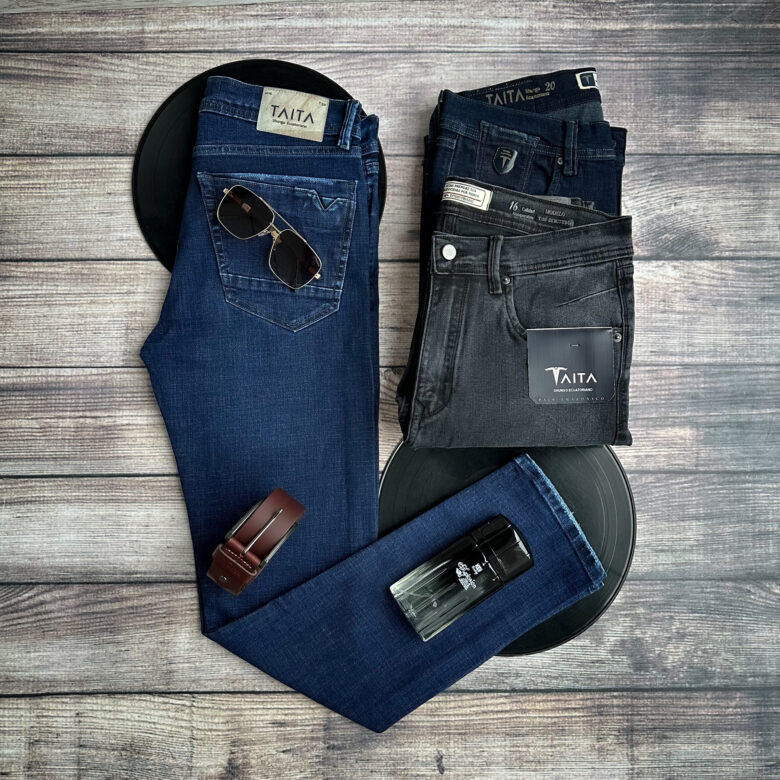 Jean Semi Stretch Premium Semi Tubo ANDES T30